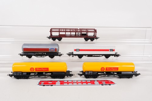 Lima 5x güterwagen - dc,